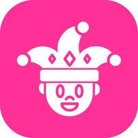 Clown Icon Design vector