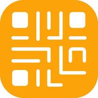 QR Code Icon Design vector