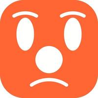 Clown Nose Icon Design vector