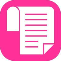 Document Icon Design vector