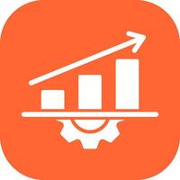 Performance Metrics Icon Design vector