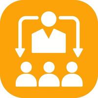 HR Technology Icon Design vector