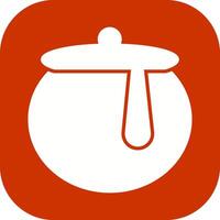 Honey Pot Icon Design vector