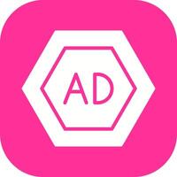 Ad Blocker Icon Design vector