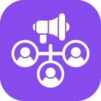 Affiliate Marketing Icon Design vector