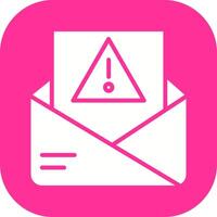 Spam Filter Icon Design vector