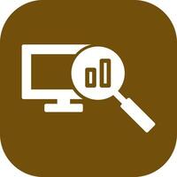 Data Research Icon Design vector