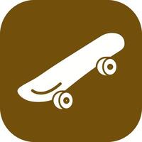 Skateboard Icon Design vector