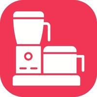 Food Processor Icon Design vector
