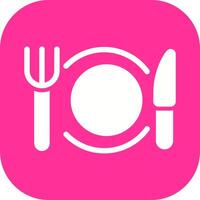 Special Meal Icon Design vector