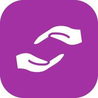 Supportive Hand Icon Design vector