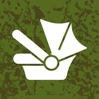 Car Seat Safety Icon Design vector