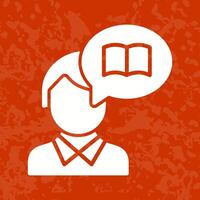 Storytelling Icon Design vector