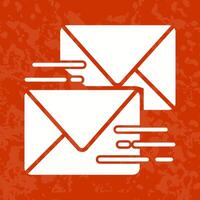 Sent Mail Icon Design vector