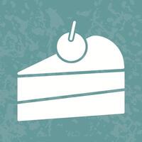 Cake Slice Icon Design vector
