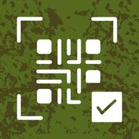 QR Code Link Icon Design vector