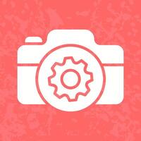 Camera Settings Icon Design vector