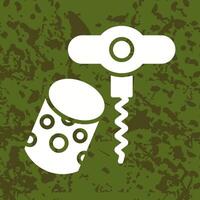 Wine Cork Icon Design vector