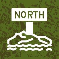 Northpole Icon Design vector