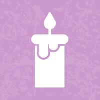 Candle Icon Design vector
