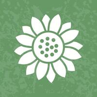 Sunflower Icon Design vector