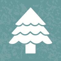 Christmas Tree Icon Design vector