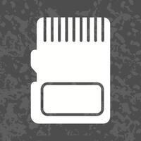 Memory Cards Icon Design vector
