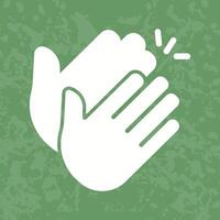 Clapping Hands Icon Design vector