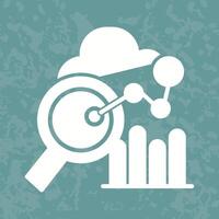 Workforce Analytics Icon Design vector