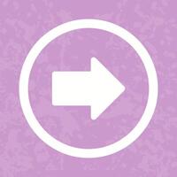 Right Arrow Icon Design vector