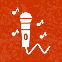 Karaoke Icon Design vector