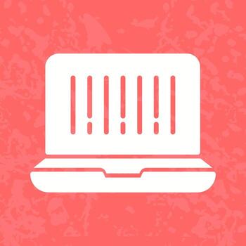 Barcode Reader App Icon Design vector