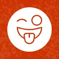 Zany Face Icon Design vector