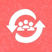 Career Change Icon Design vector