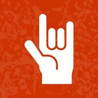 Love You Gesture Icon Design vector