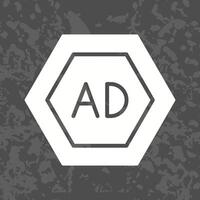Ad Blocker Icon Design vector