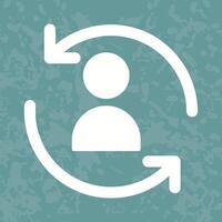 Retargeting Icon Design vector