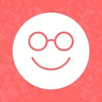 Nerd Face Icon Design vector