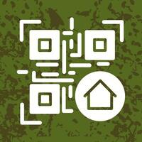 QR Code Menu Icon Design vector