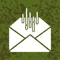 Mail Sorting Icon Design vector