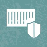 Barcode Security Icon Design vector