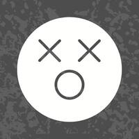 Dizzy Face Icon Design vector