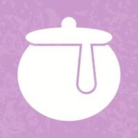 Honey Pot Icon Design vector