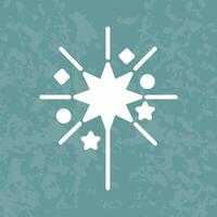 Sparklers Icon Design vector