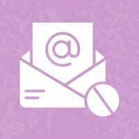 Junk Mail Icon Design vector