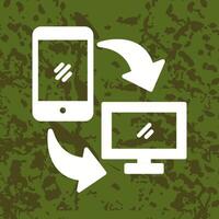 Synchronization Icon Design vector