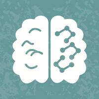 Machine Learning Icon Design vector