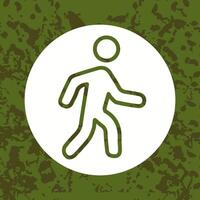 Person Walking Icon Design vector
