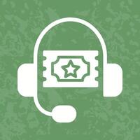 Support Ticket Icon Design vector
