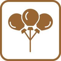 Balloons Icon Design vector